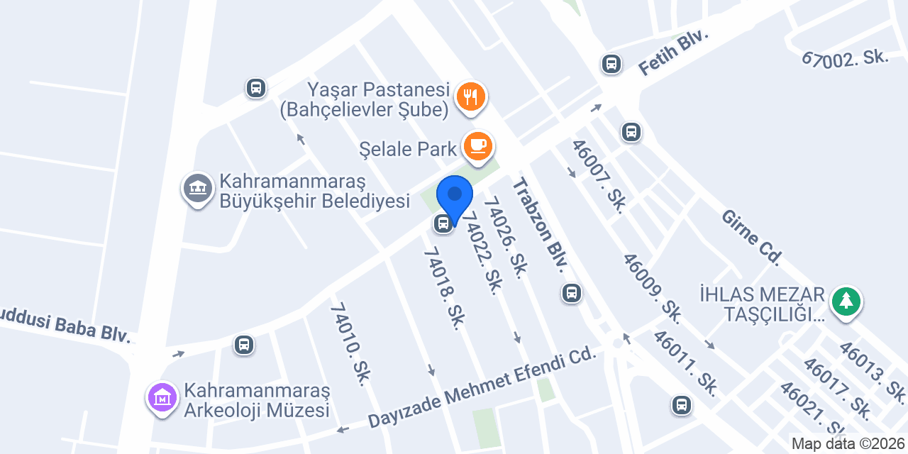 Karmen Pastanesi konumu