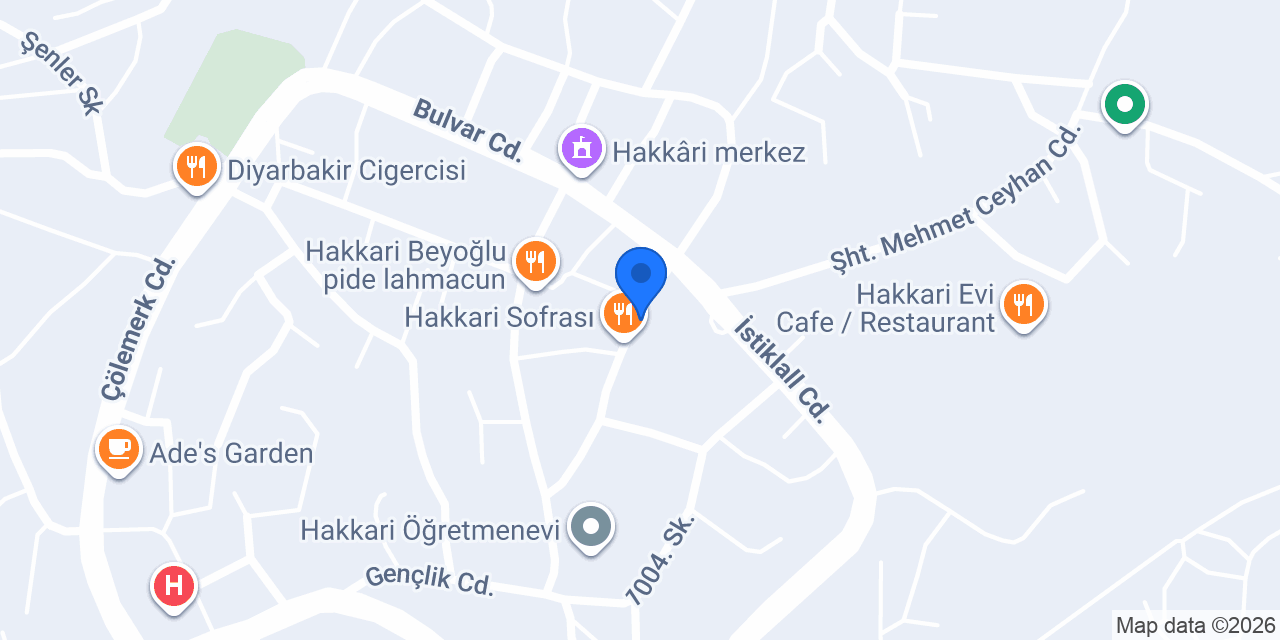Birtat Et Döner konumu