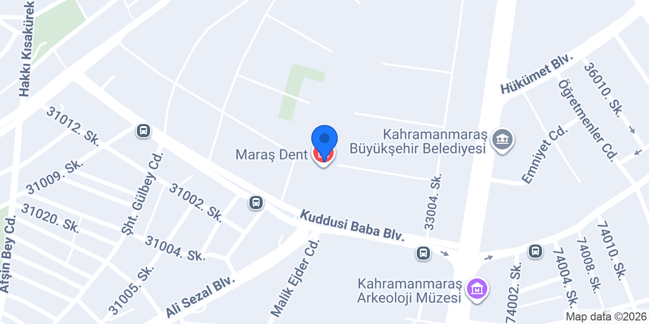 Maraş Dent konumu