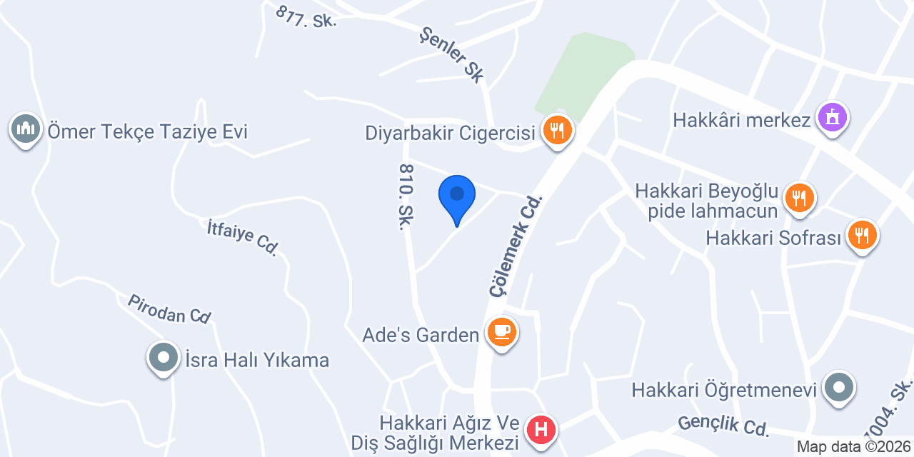 Petek temizleme konumu