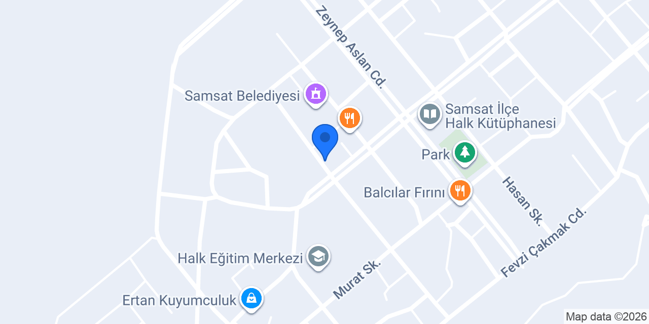 SamTat Döner konumu
