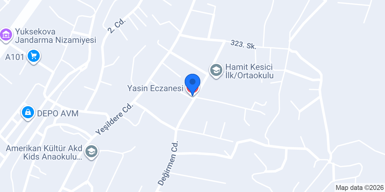 Yasin Eczanesi konumu