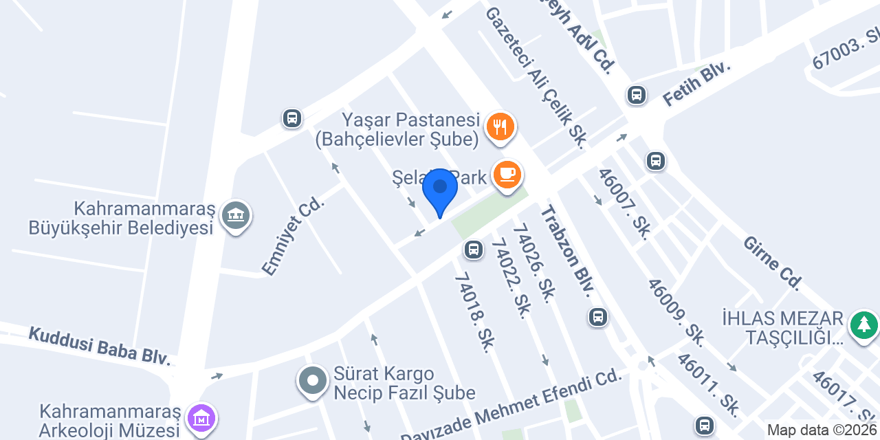 BAHÇELİEVLER (ŞELALE) TAKSİ DURAĞI konumu