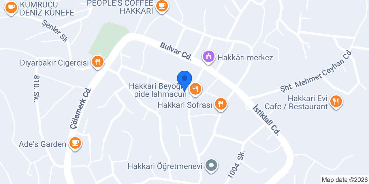 Özdemir Elektronik konumu