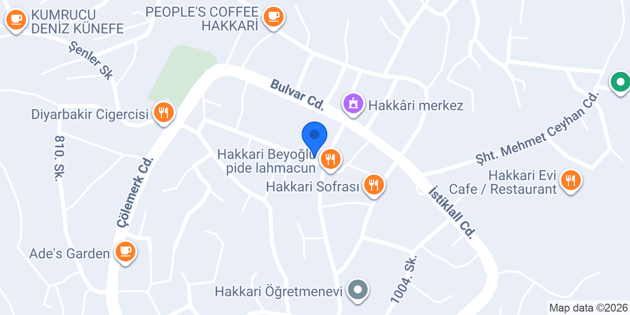 BAHATTİN USTA ET DÖNER konumu