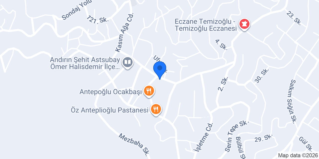 DEMLİK KAFE konumu