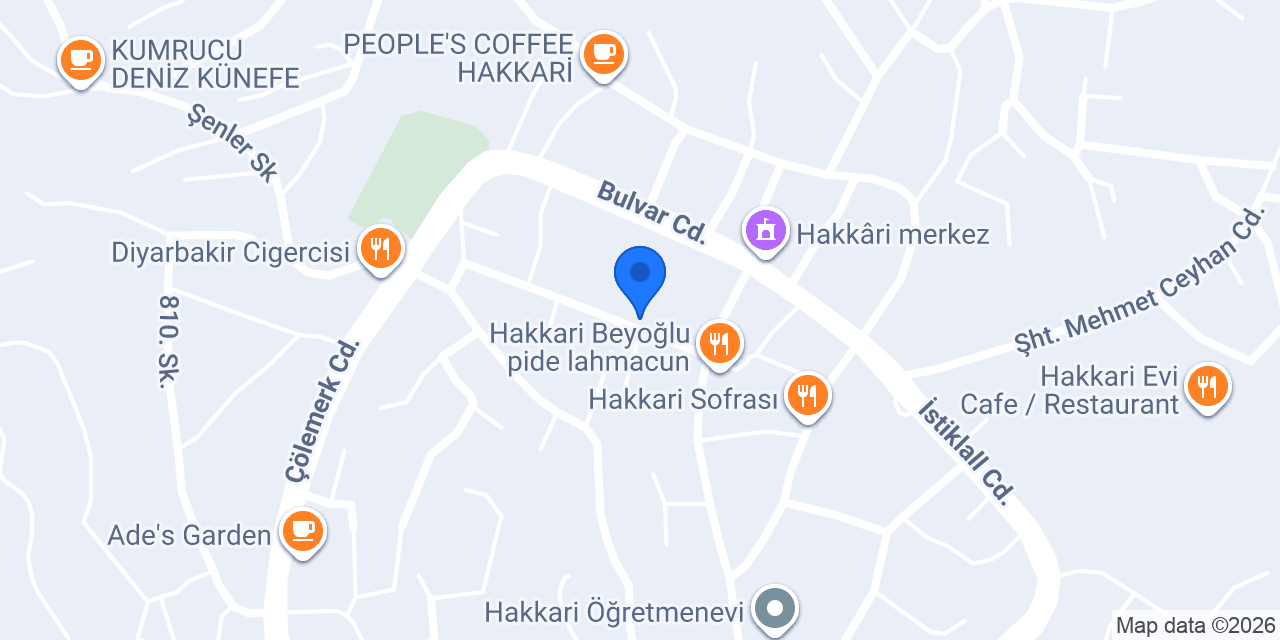 Kelebek Net Cafe konumu