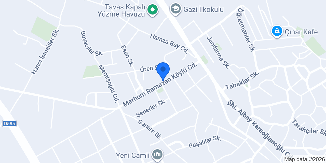Avukat Ali Kavallı konumu