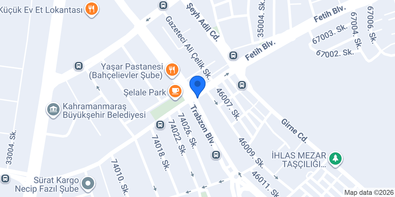 Vodafone Şelale konumu