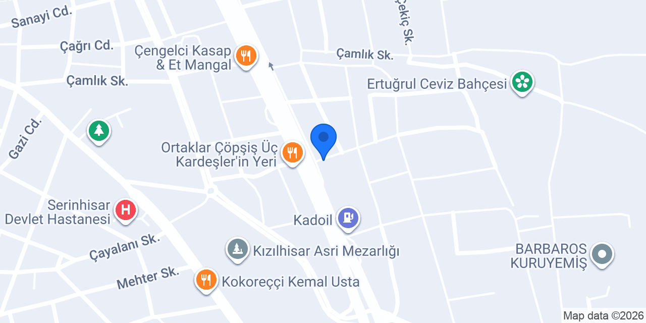 Yörem Kuruyemiş konumu