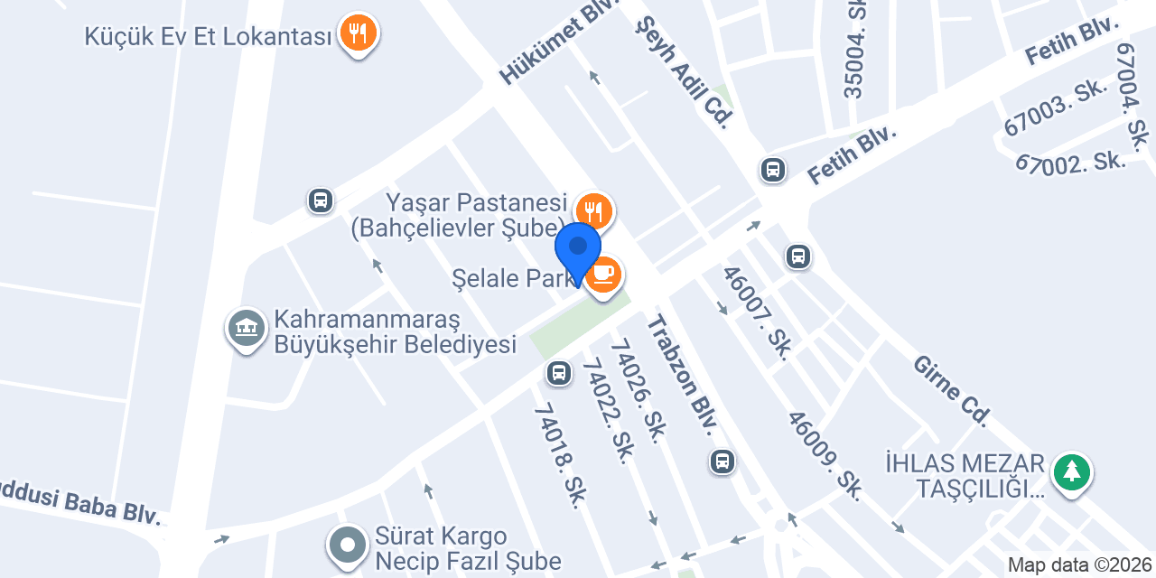 Doğaçev Çevre Danışmanlık konumu