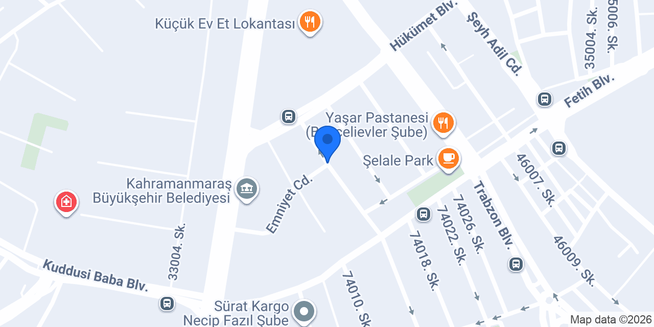 TAŞ Gayrimenkul konumu