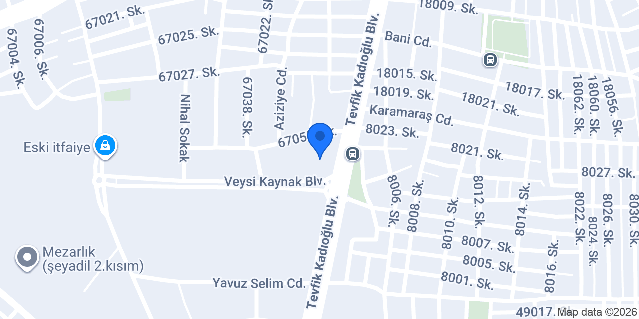 AK EMLAK konumu