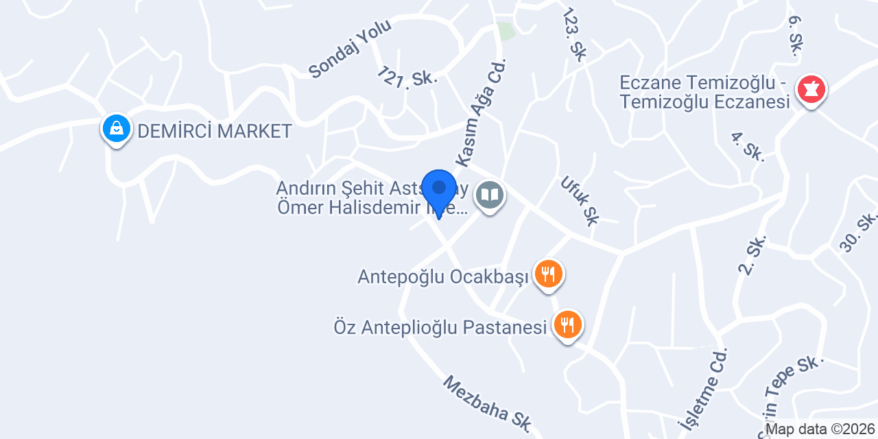 Özel Mef Dershanesi konumu