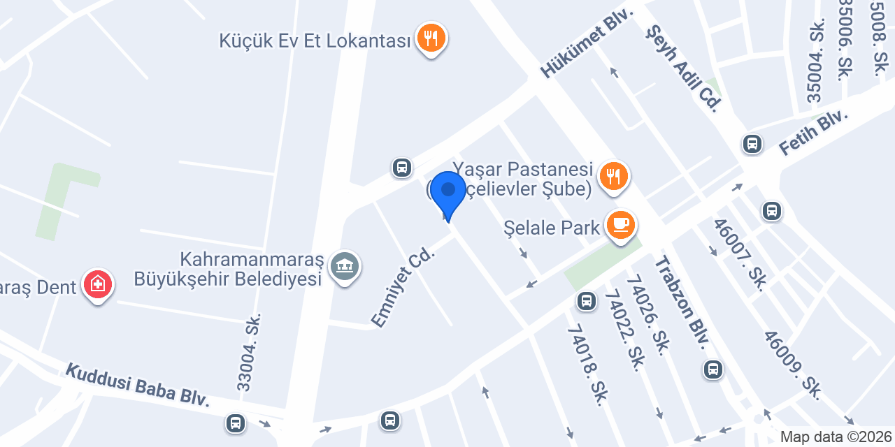 33 Mersin Tantuni konumu