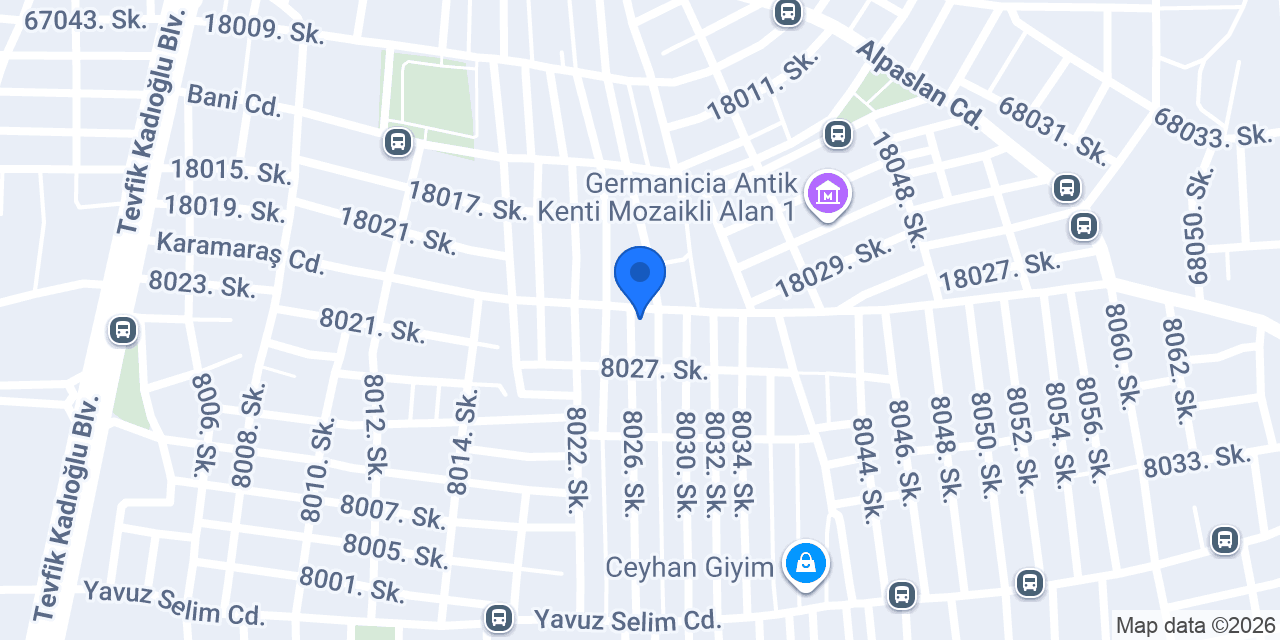 Maşallah Market konumu