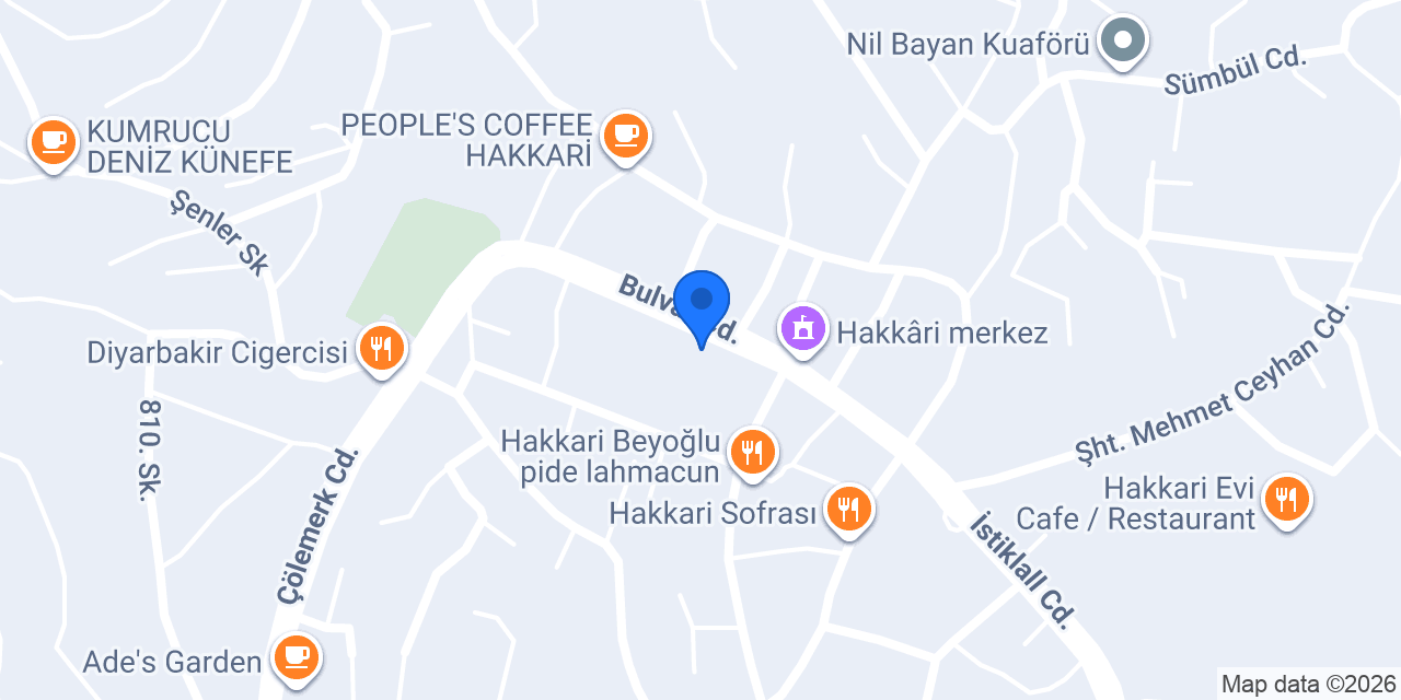 Aram Bayan Pansiyonu konumu
