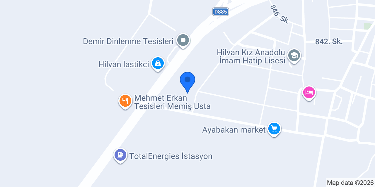 Harmanşa Tekstil konumu