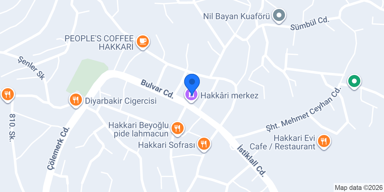 Evin Gıda konumu