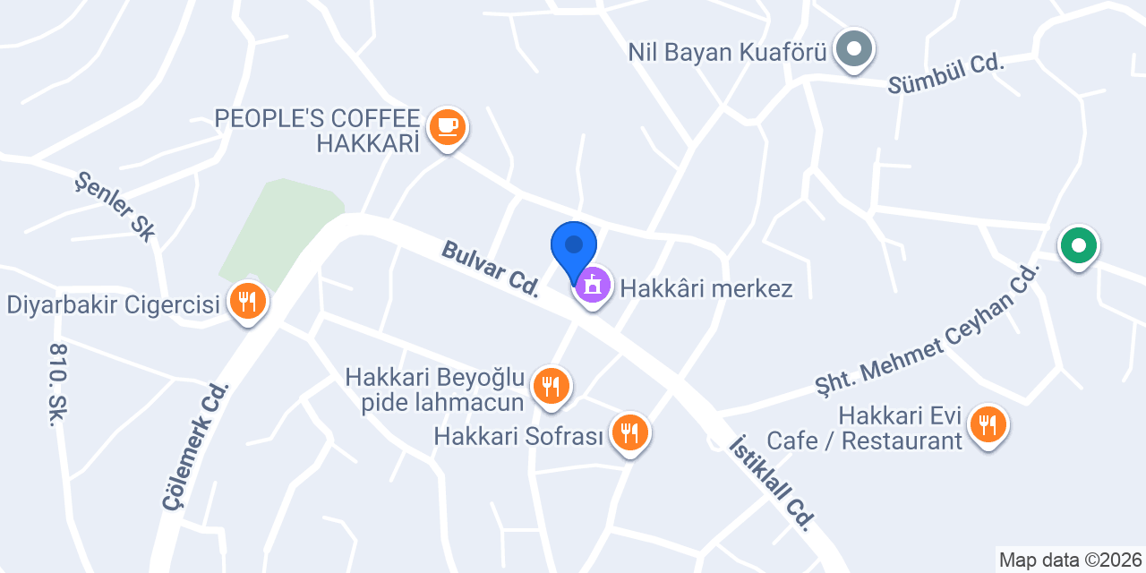Zafer Şarküteri konumu
