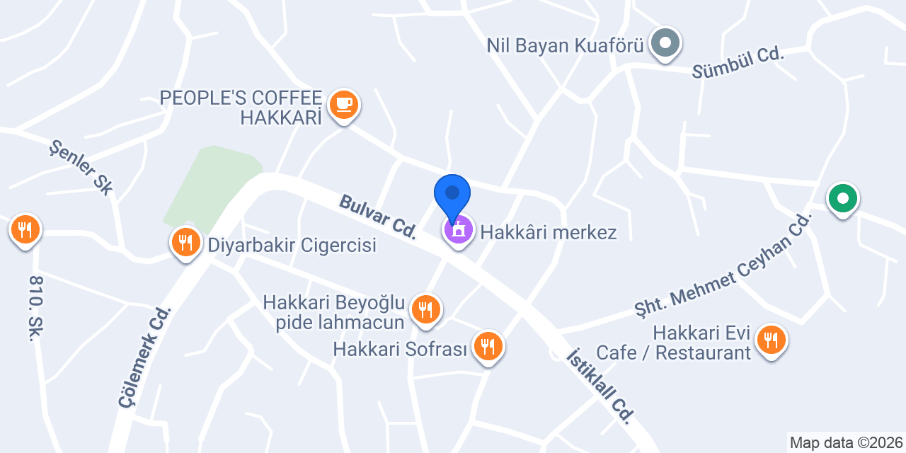 Kardelen Çiçekçilik konumu