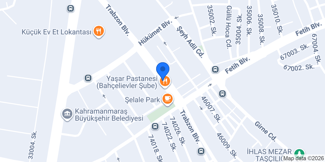 Diş Hekimi Said Nur Ramazanoğlu konumu
