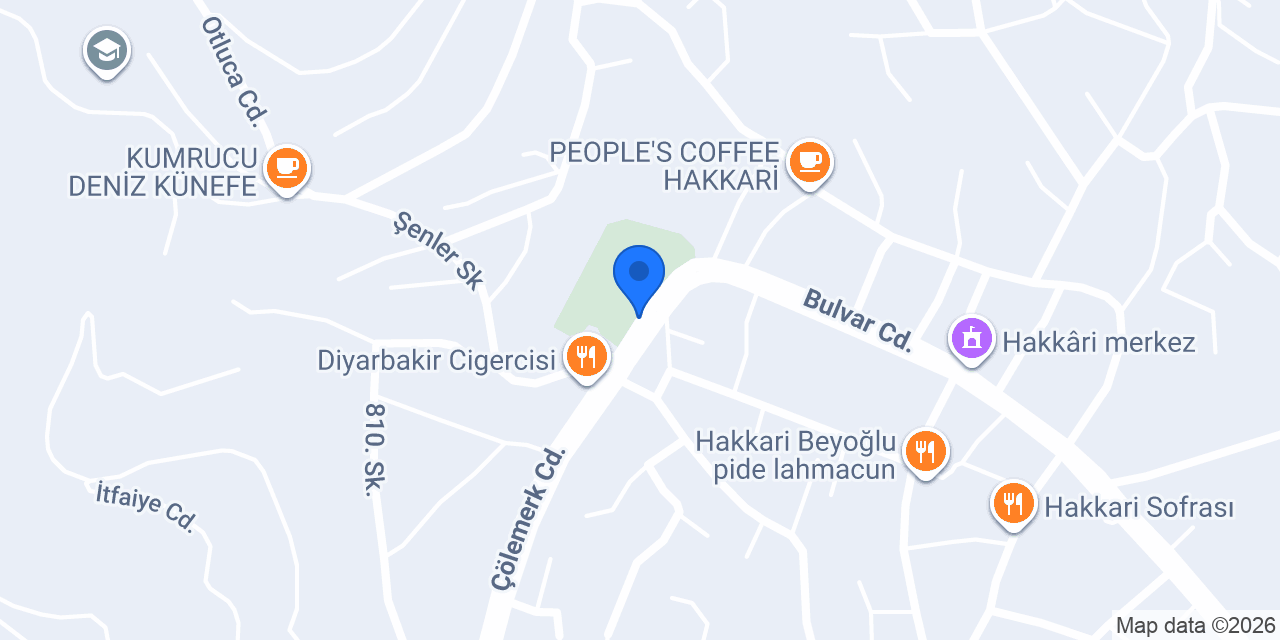 Akıncıoğlu baklava konumu