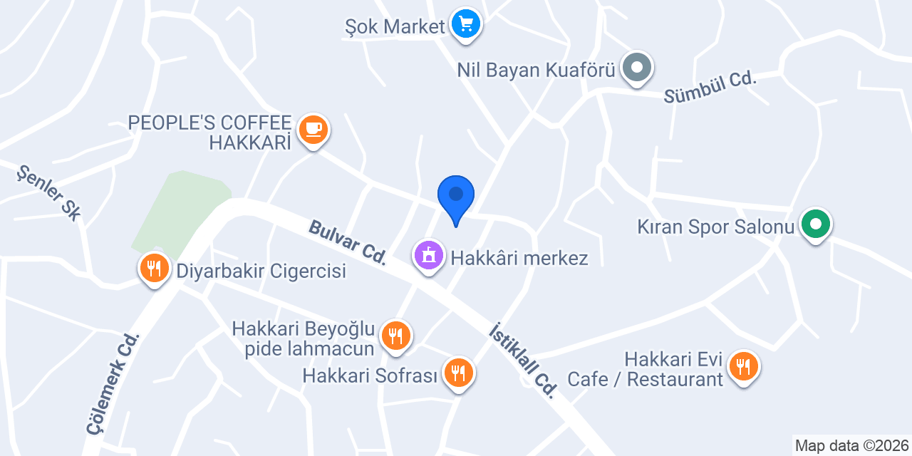 Yedam Hakkari konumu
