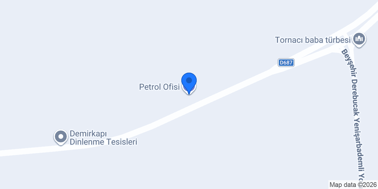 Petrol Ofisi konumu