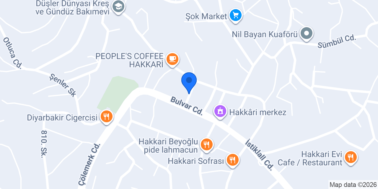 KAVANİ COFFEE & RESTAURANT konumu