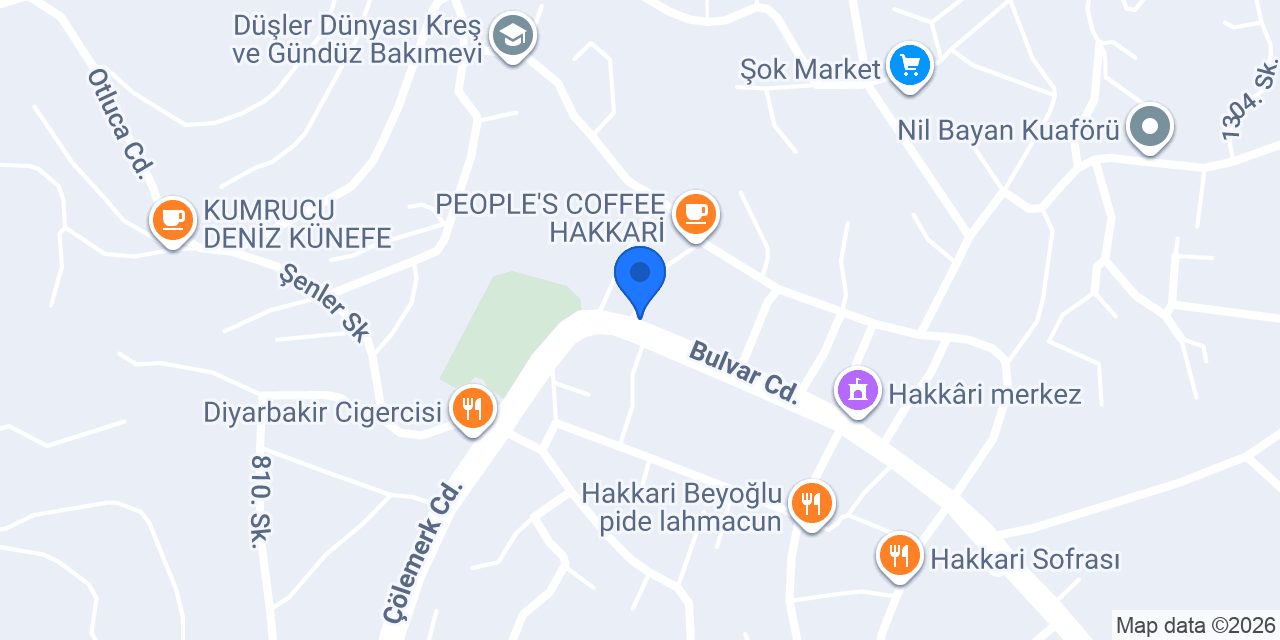 Şımarık Gümüşçülük konumu