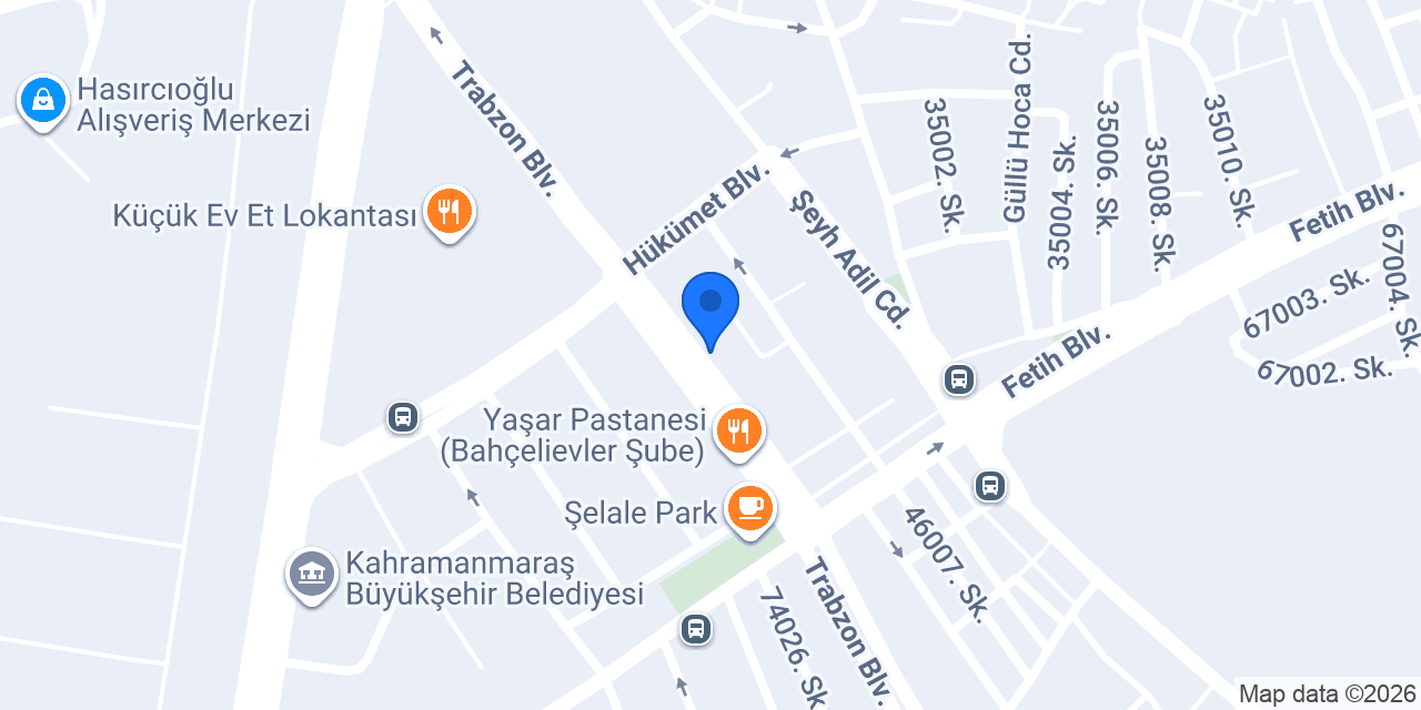 Dilek Store konumu