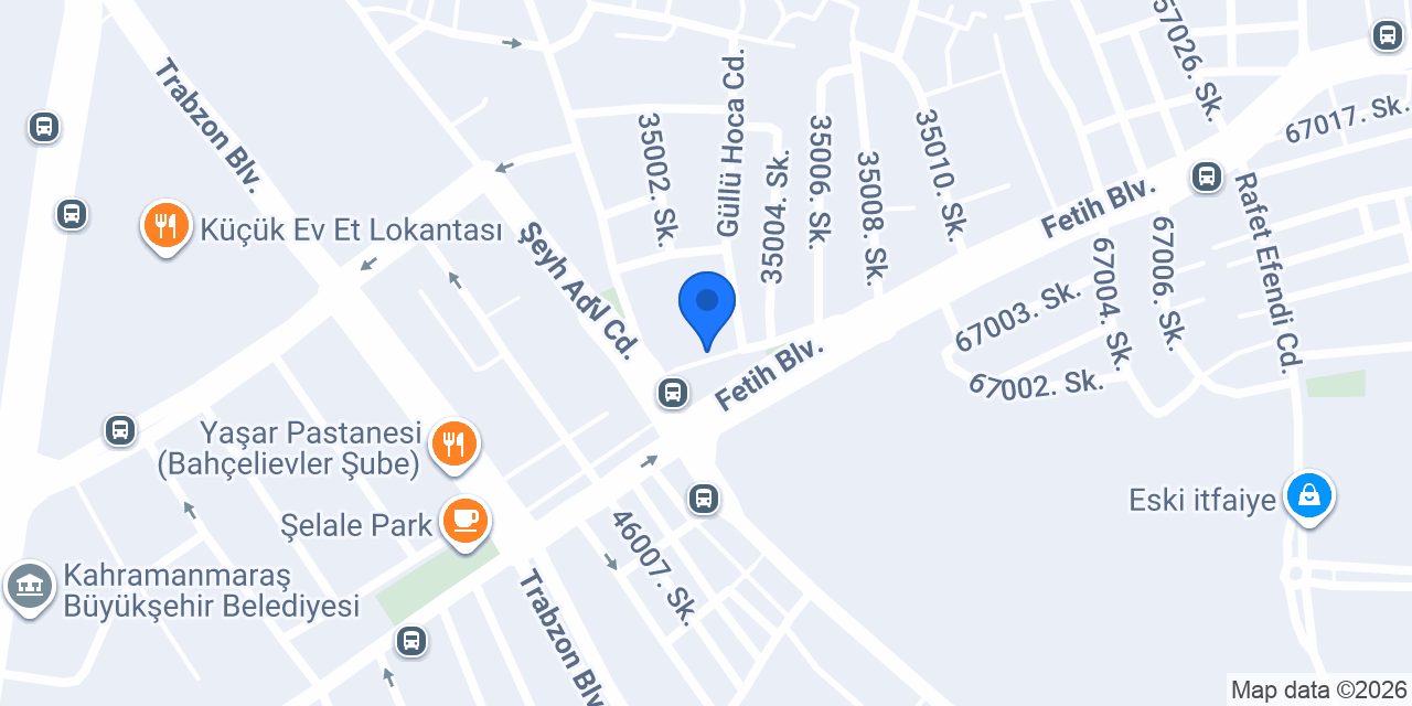 DENİZ AĞKALE RENT A CAR konumu