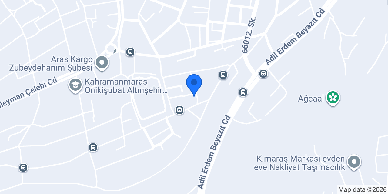 Gülderen Ahmet Bodur Camii konumu
