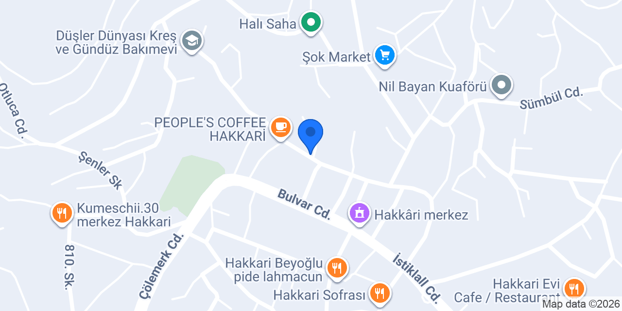 Özkan Tessisat konumu
