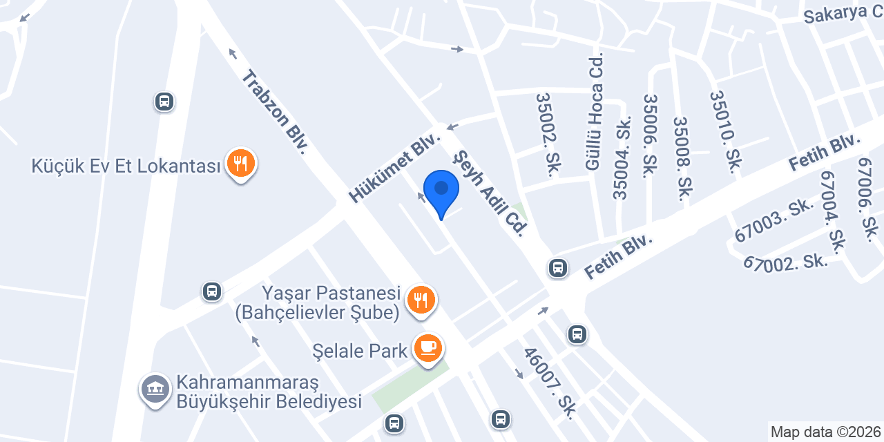 KAHRAMANMARAŞ KABUS KONAĞI KORKU EVİ konumu