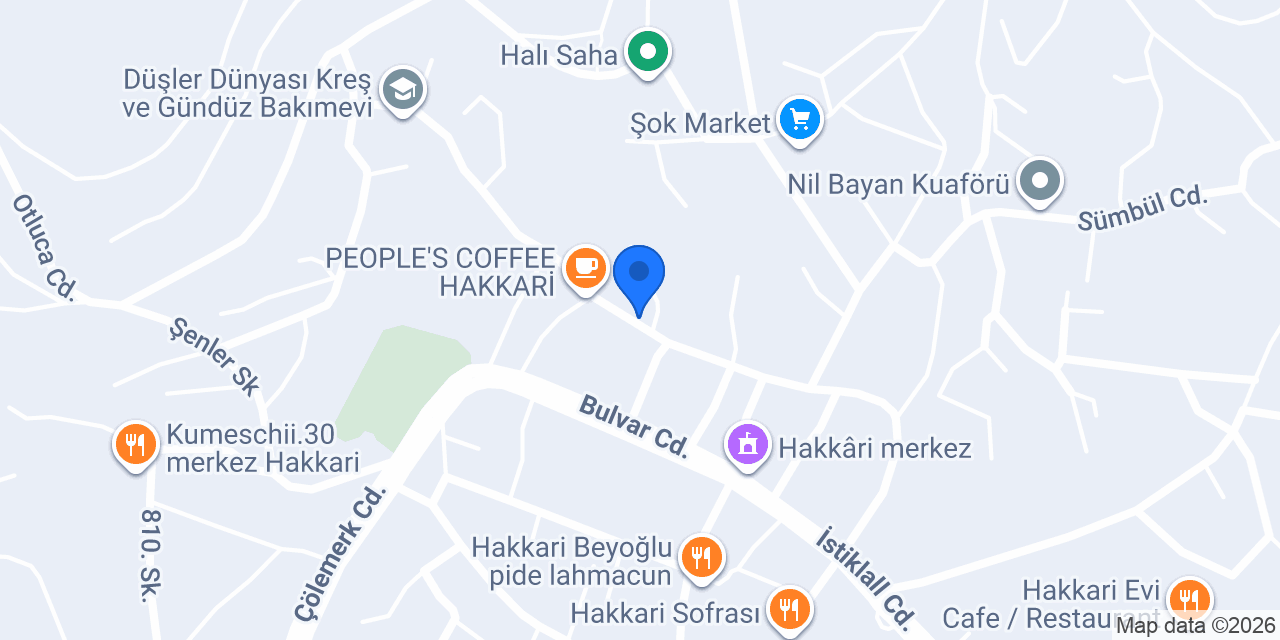 Engin Sıhı Tesisat konumu