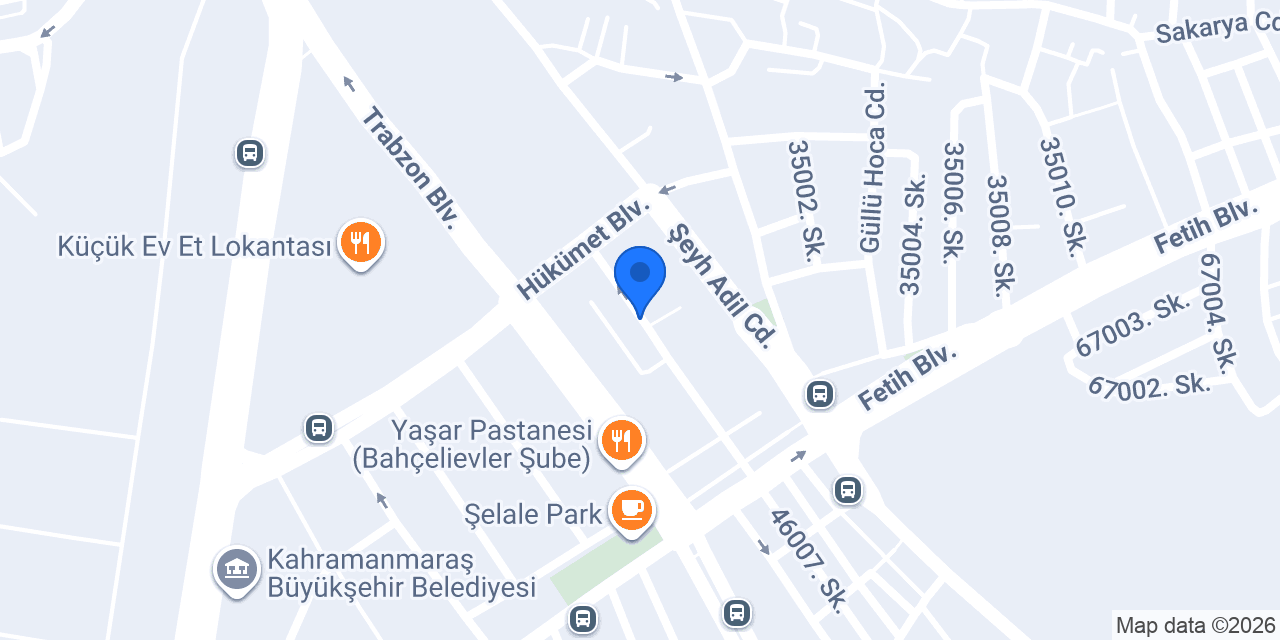 beyaz bayan kuaförü kahramanmaraş konumu