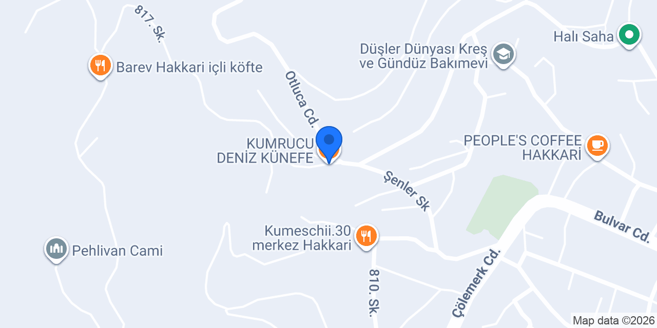 KUMRUCU DENİZ KÜNEFE konumu