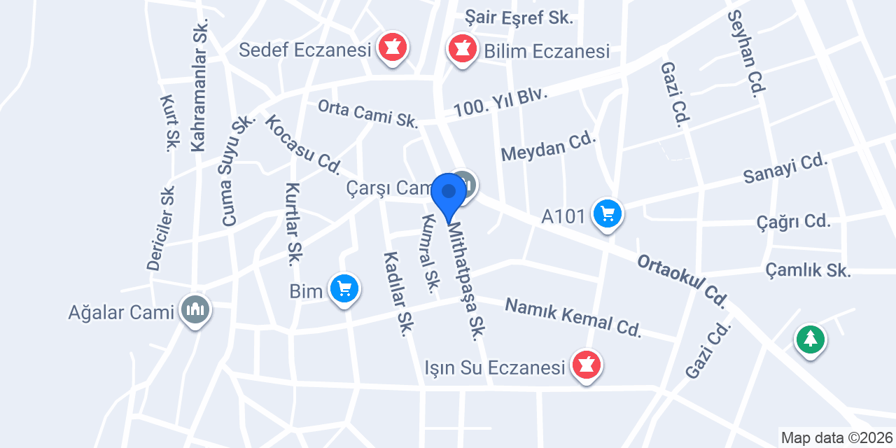 Dijital Elektronik Serinhisar konumu