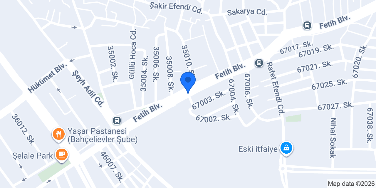 Maraş Mobilya Döşeme konumu