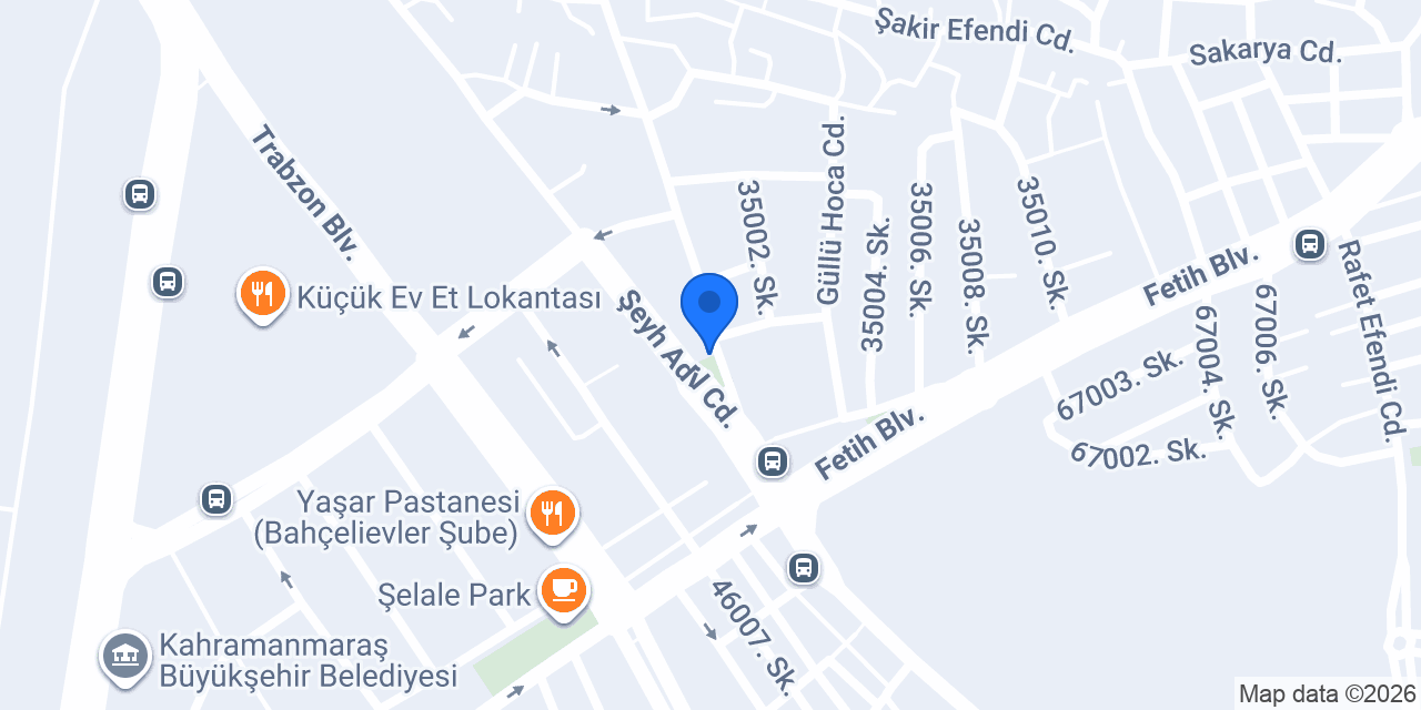 Deva Dent Diş Kliniği konumu