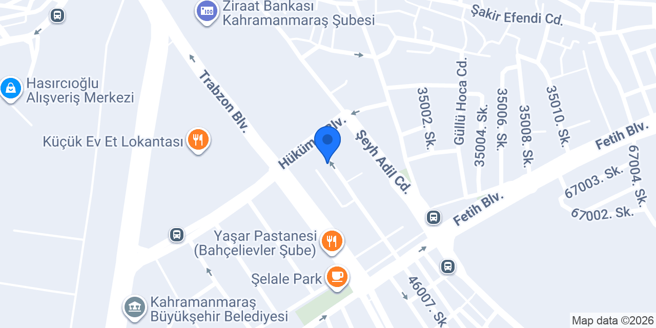 Gözde Sürücü Kursu | Merkez Şube konumu
