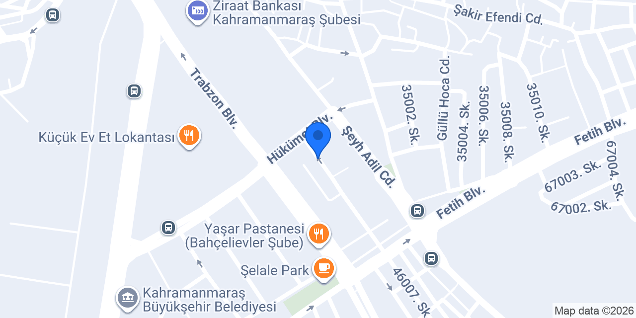 Bircan Gıda konumu