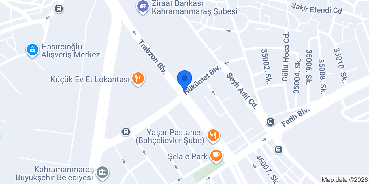 Korkmaz Kuyumculuk konumu