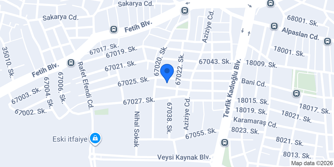 K.maraş Abdurrahim Karakoç Ortaokulu konumu
