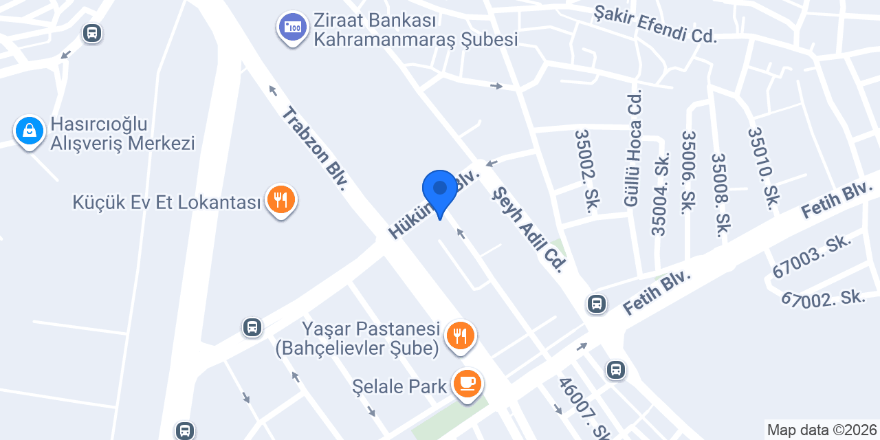 Yörem çiğköfte Beşenoğlu Dondurma konumu