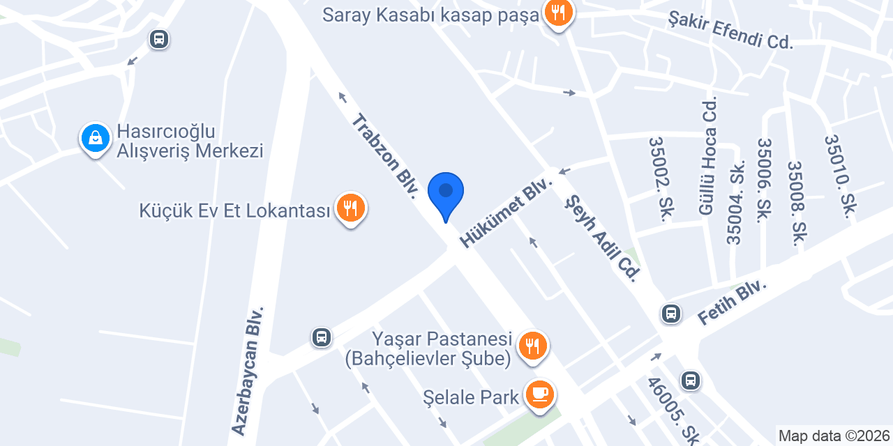 Seyyar Çiçek konumu