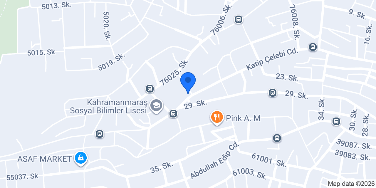 Maraş simit evi konumu