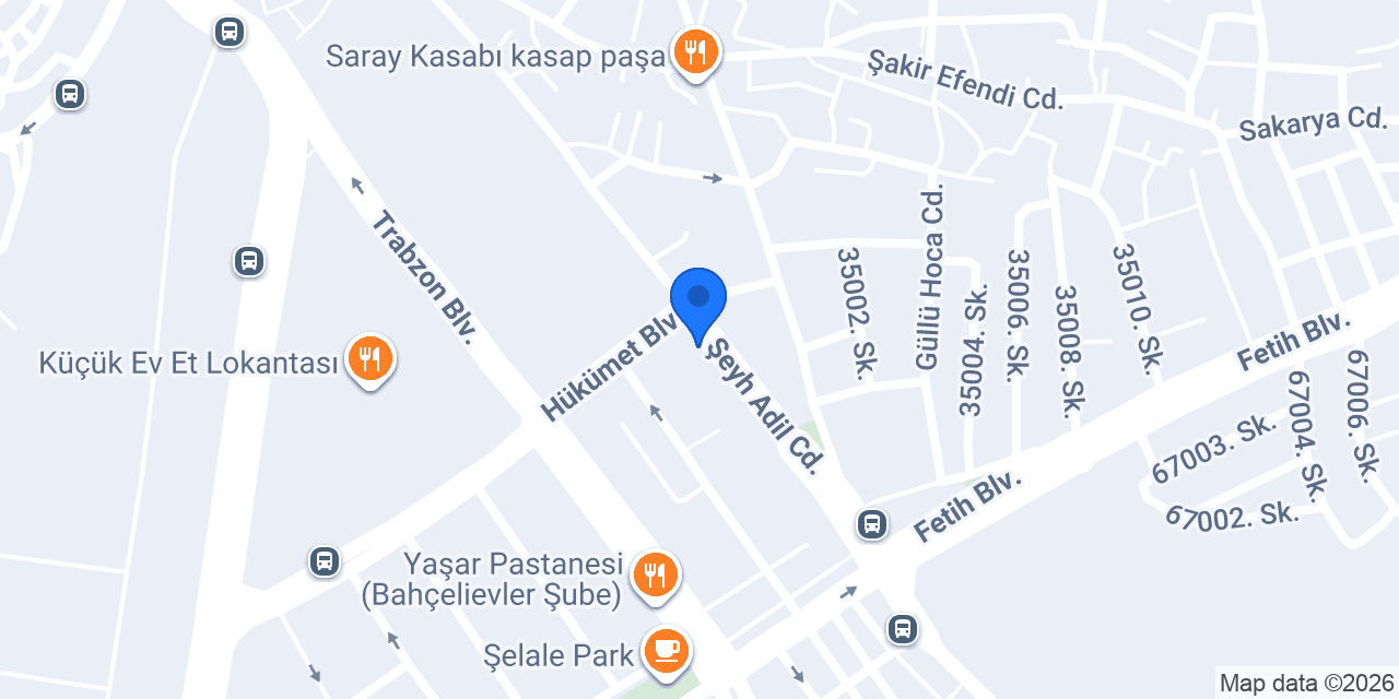 Arslanbey Sürücü Kursu konumu